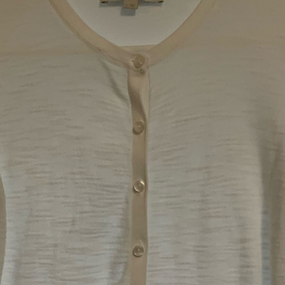 Loft White Sweater